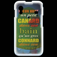Coque Samsung ACE S5830 Canard Bain ZG