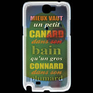 Coque Samsung Galaxy Note 2 Canard Bain ZG