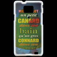 Coque Samsung Galaxy S2 Canard Bain ZG