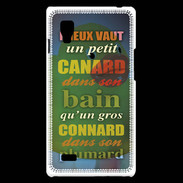 Coque LG Optimus L9 Canard Bain ZG