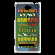Coque HTC Windows Phone 8S Canard Bain ZG