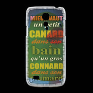 Coque Samsung Galaxy S4mini Canard Bain ZG