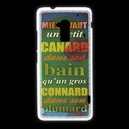 Coque HTC One Max Canard Bain ZG