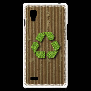 Coque LG Optimus L9 Carton recyclé ZG