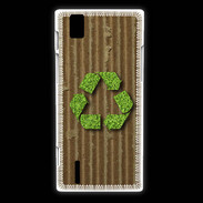 Coque Huawei Ascend P2 Carton recyclé ZG