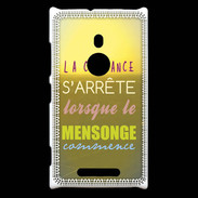 Coque Nokia Lumia 925 Confiance et mensonge ZG