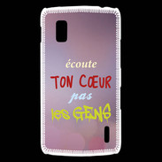 Coque LG Nexus 4 Coeur gens ZG