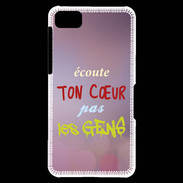 Coque Blackberry Z10 Coeur gens ZG