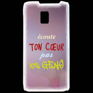 Coque LG P990 Coeur gens ZG