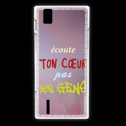 Coque Huawei Ascend P2 Coeur gens ZG