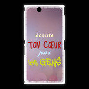 Coque Sony Xpéria Z Ultra Coeur gens ZG