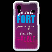 Coque Samsung ACE S5830 Fort et faible ZG