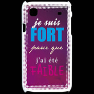 Coque Samsung Galaxy S Fort et faible ZG