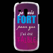 Coque Samsung Galaxy S3 Mini Fort et faible ZG