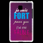 Coque LG Optimus L3 II Fort et faible ZG