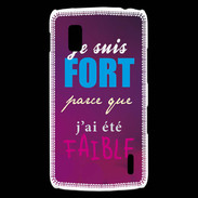 Coque LG Nexus 4 Fort et faible ZG