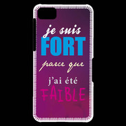 Coque Blackberry Z10 Fort et faible ZG