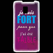 Coque LG P990 Fort et faible ZG