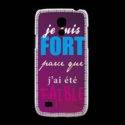 Coque Samsung Galaxy S4mini Fort et faible ZG