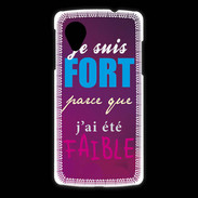 Coque LG Nexus 5 Fort et faible ZG