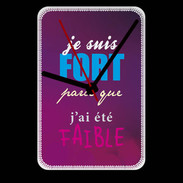 Grande pendule murale Fort et faible ZG