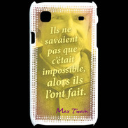Coque Samsung Galaxy S Ils ne savaient pas ZG