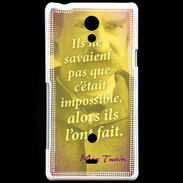 Coque Sony Xperia T Ils ne savaient pas ZG