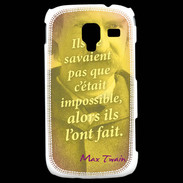 Coque Samsung Galaxy Ace 2 Ils ne savaient pas ZG