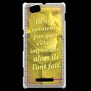 Coque Sony Xperia M Ils ne savaient pas ZG