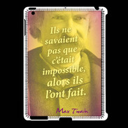 Coque iPad 2/3 Ils ne savaient pas ZG