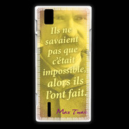 Coque Huawei Ascend P2 Ils ne savaient pas ZG