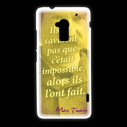 Coque HTC One Max Ils ne savaient pas ZG