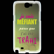 Coque Samsung Galaxy Note 2 Méfiant trahis ZG