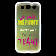 Coque Samsung Galaxy S3 Méfiant trahis ZG