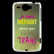 Coque HTC Wildfire G8 Méfiant trahis ZG