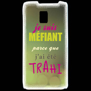 Coque LG P990 Méfiant trahis ZG
