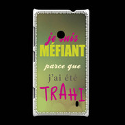 Coque Nokia Lumia 520 Méfiant trahis ZG
