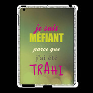Coque iPad 2/3 Méfiant trahis ZG