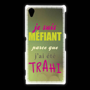 Coque Sony Xpéria Z1 Méfiant trahis ZG