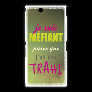 Coque Sony Xpéria Z Ultra Méfiant trahis ZG