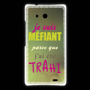 Coque Huawei Ascend Mate Méfiant trahis ZG