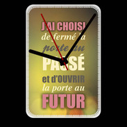 Grande pendule murale Passé et futur ZG