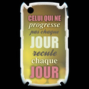 Coque Blackberry 8520 Progresse de jour en jour ZG