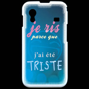 Coque Samsung ACE S5830 Triste ZG
