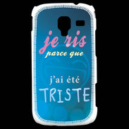Coque Samsung Galaxy Ace 2 Triste ZG