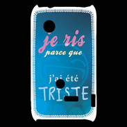 Coque Sony Xperia Typo Triste ZG