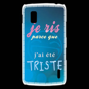 Coque LG Nexus 4 Triste ZG