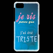 Coque Blackberry Z10 Triste ZG