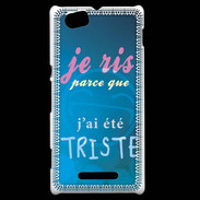 Coque Sony Xperia M Triste ZG