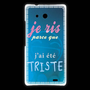 Coque Huawei Ascend Mate Triste ZG